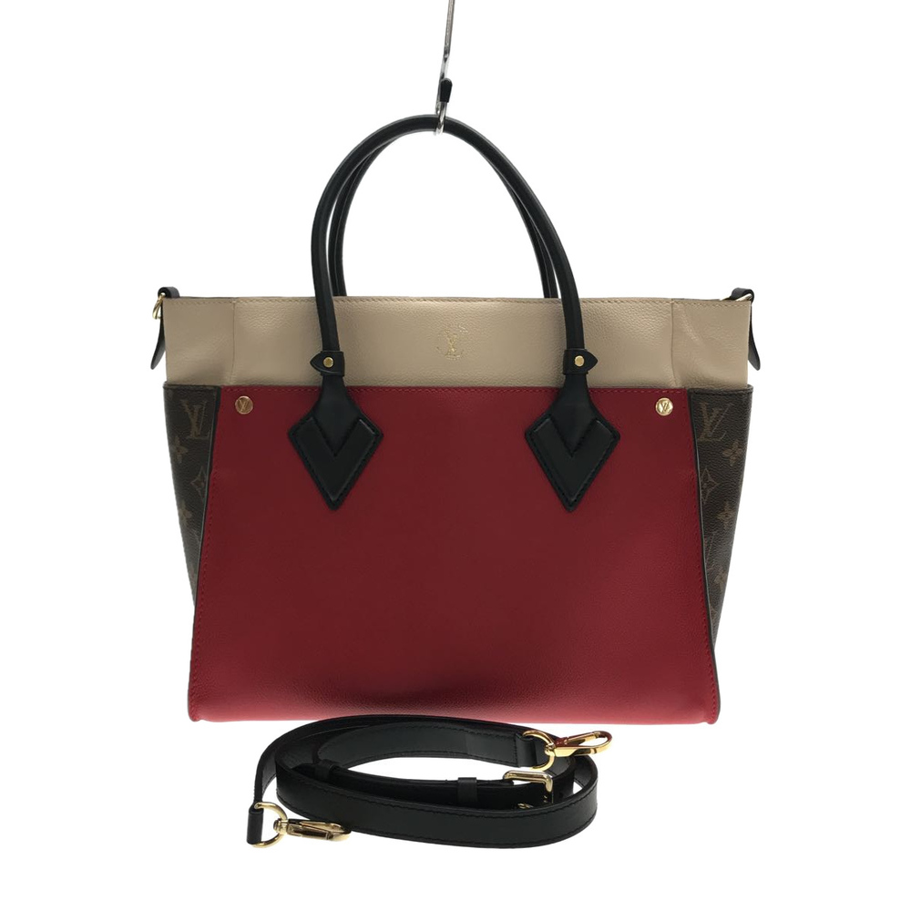 Louis Vuitton On My Side MM Monogram Leather Handbag